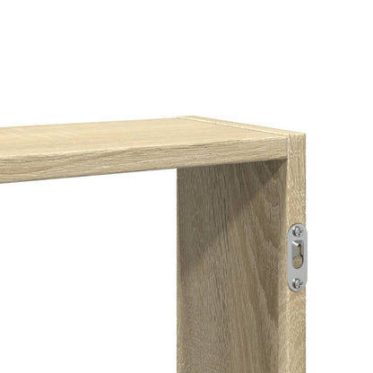 vidaXL Wandregal Sonoma-Eiche 99x15x60 cm Holzwerkstoff
