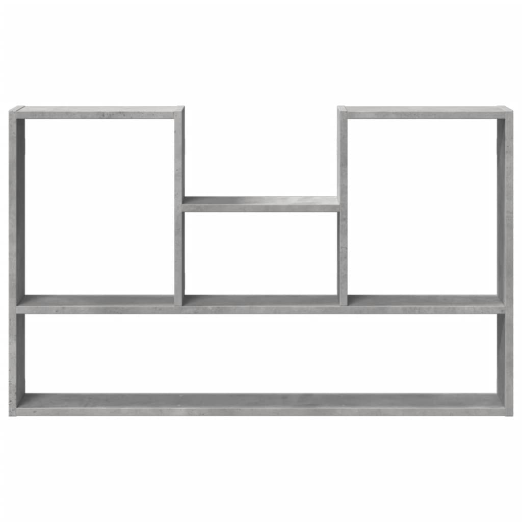 vidaXL Étagère murale gris béton 99x15x60 cm bois d'ingénierie