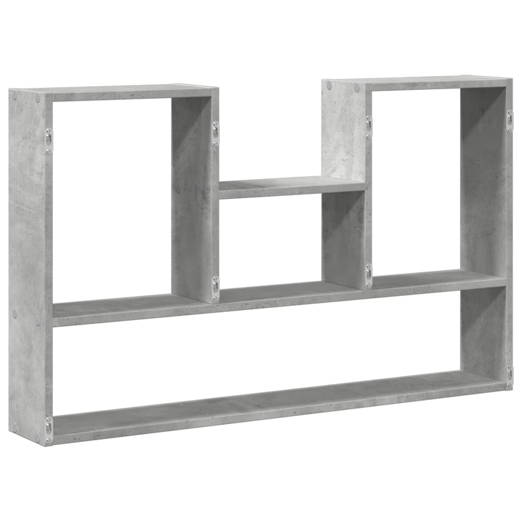 vidaXL Étagère murale gris béton 99x15x60 cm bois d'ingénierie