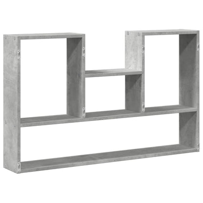 vidaXL Étagère murale gris béton 99x15x60 cm bois d'ingénierie