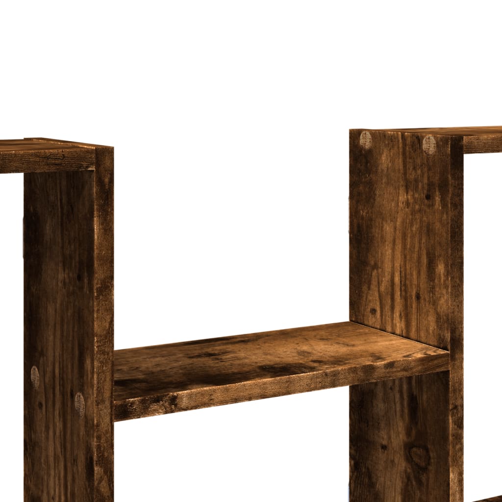 vidaXL Wandregal Räuchereiche 99x15x60 cm Holzwerkstoff