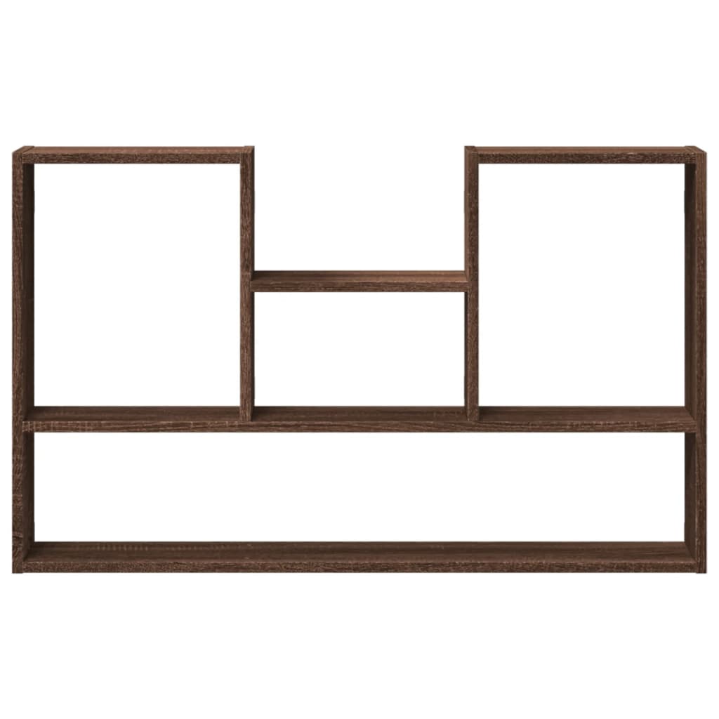 vidaXL Wandregal Braun Eichen-Optik 99x15x60 cm Holzwerkstoff