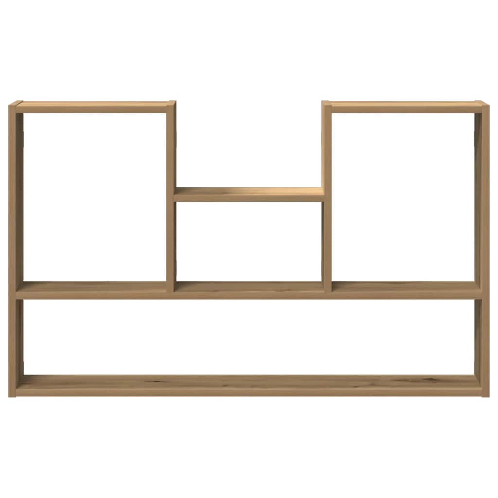 vidaXL Wandregal Artisan-Eiche 99x15x60 cm Holzwerkstoff