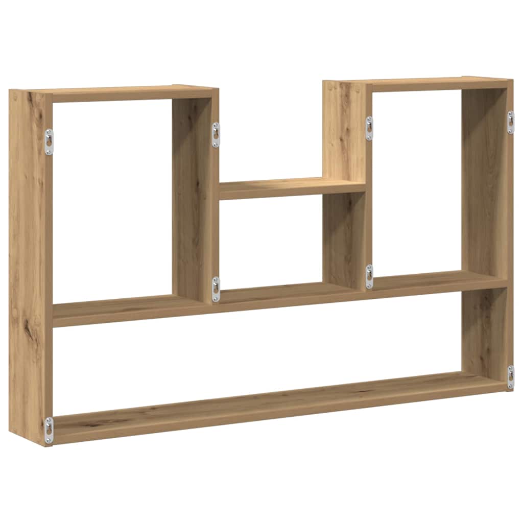 vidaXL Wandregal Artisan-Eiche 99x15x60 cm Holzwerkstoff