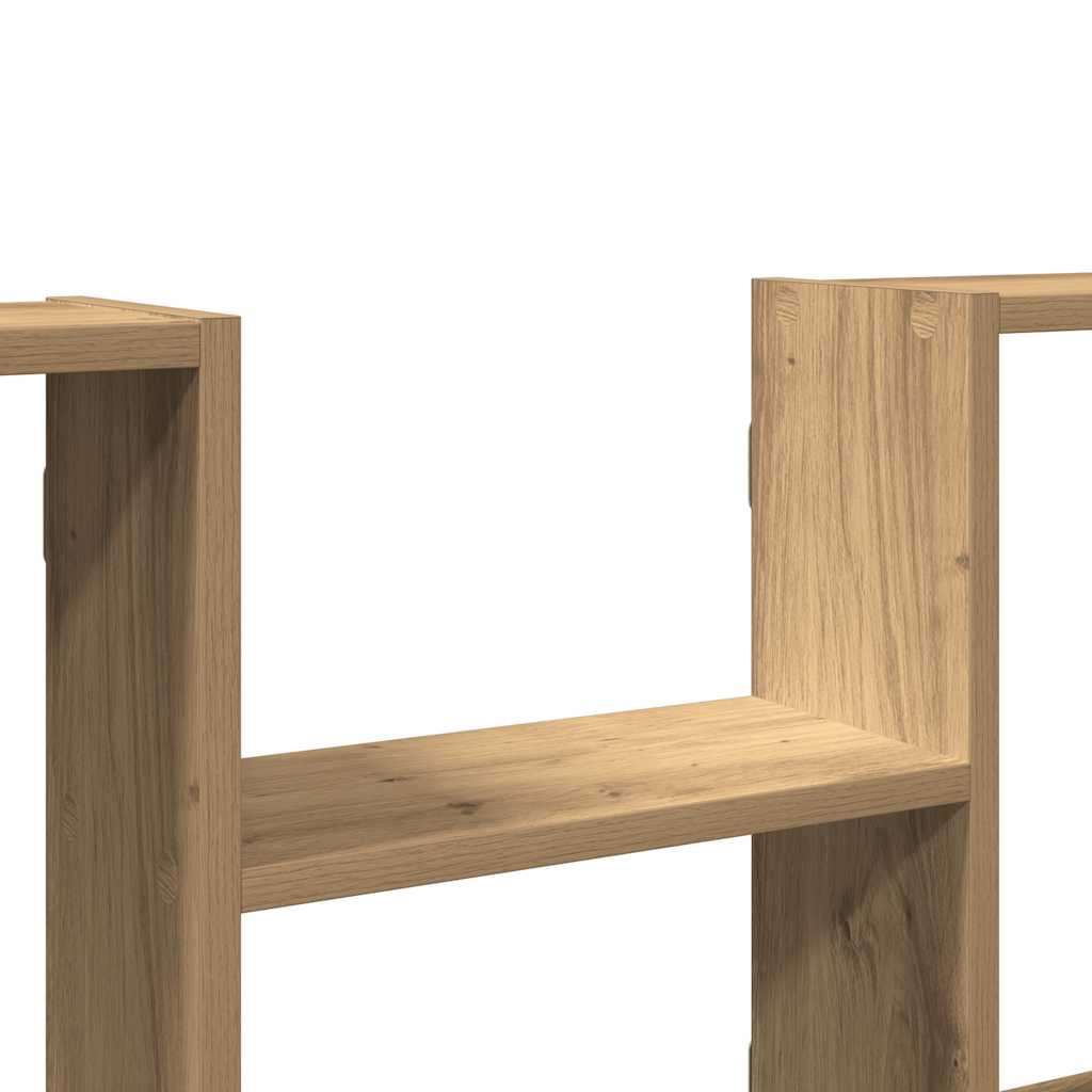 vidaXL Wandregal Artisan-Eiche 99x15x60 cm Holzwerkstoff