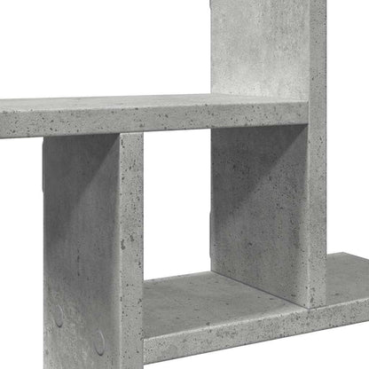 vidaXL Étagères murales 2 pcs Gris béton 50x12x50 cm Bois d'ingénierie