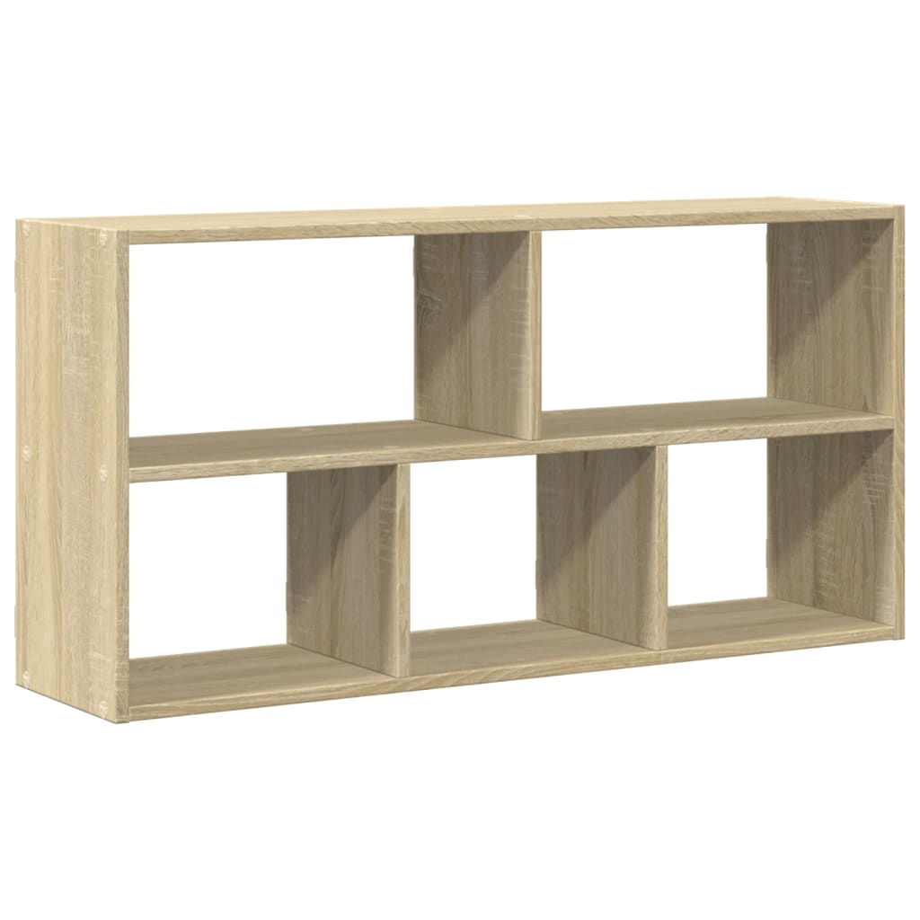 vidaXL Wandregal Sonoma-Eiche 100x25x50 cm Holzwerkstoff