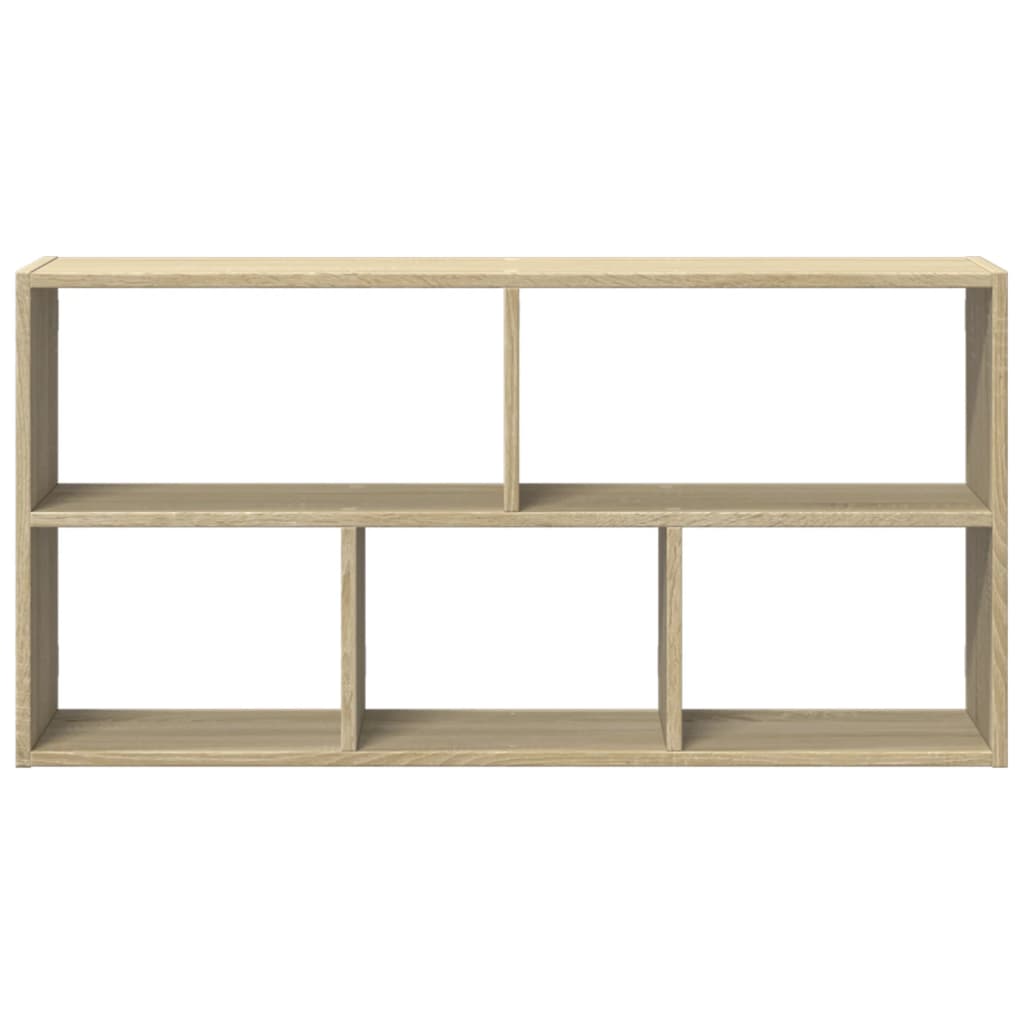 vidaXL Wandregal Sonoma-Eiche 100x25x50 cm Holzwerkstoff