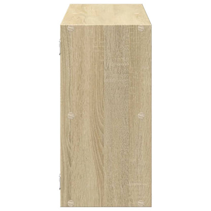 vidaXL Wandregal Sonoma-Eiche 100x25x50 cm Holzwerkstoff