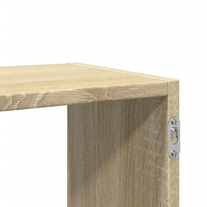 vidaXL Wandregal Sonoma-Eiche 100x25x50 cm Holzwerkstoff