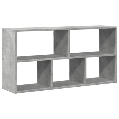 vidaXL Étagère murale gris béton 100x25x50 cm Aggloméré