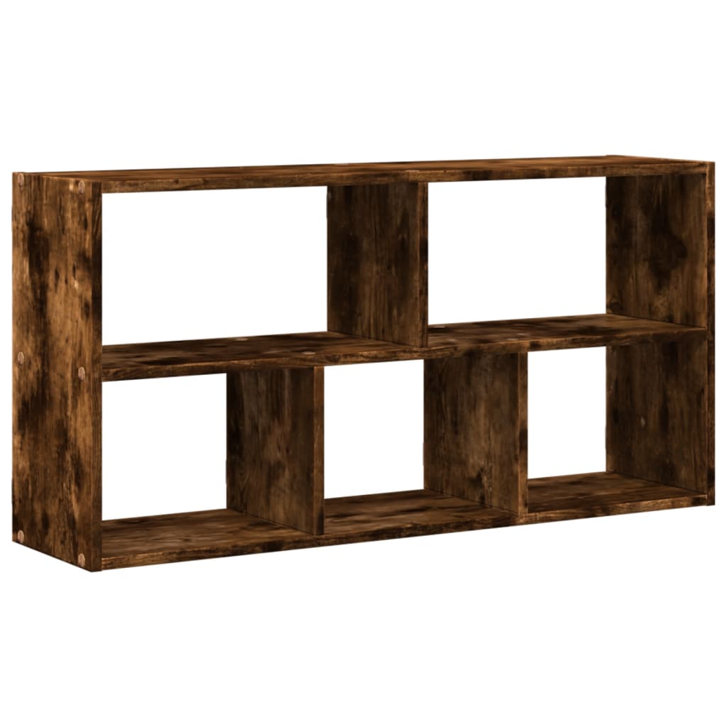 vidaXL Wandregal Räuchereiche 100x25x50 cm Holzwerkstoff