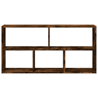 vidaXL Wandregal Räuchereiche 100x25x50 cm Holzwerkstoff