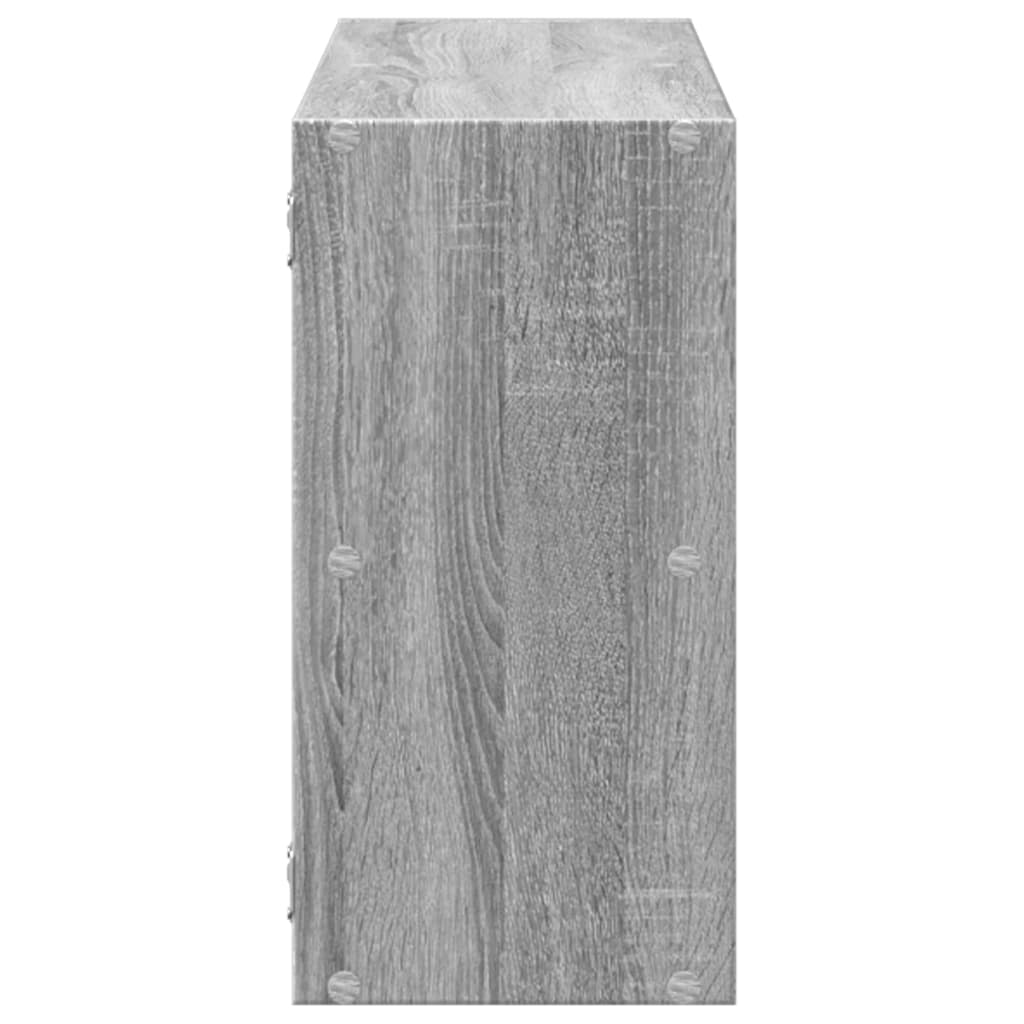 vidaXL Étagère murale gris Sonoma 100x25x50 cm en bois d'ingénierie