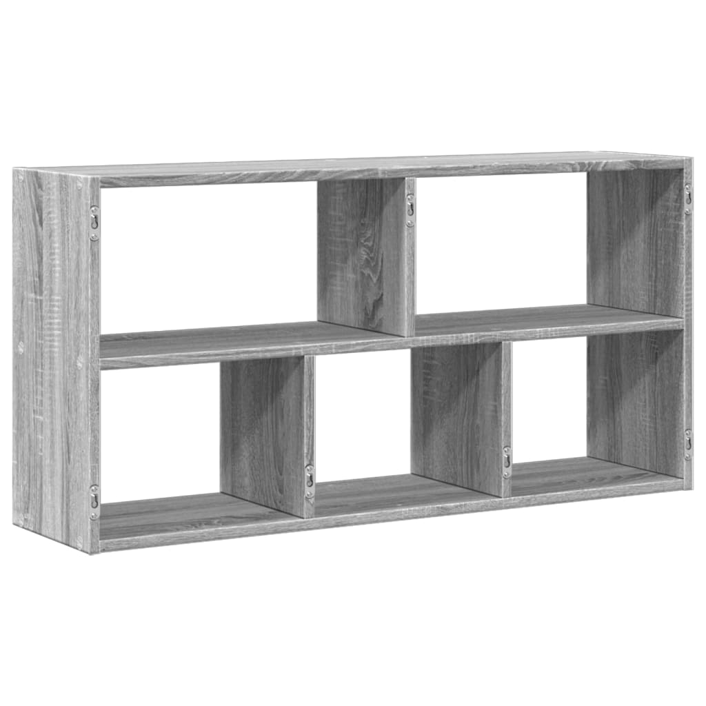 vidaXL Étagère murale gris Sonoma 100x25x50 cm en bois d'ingénierie