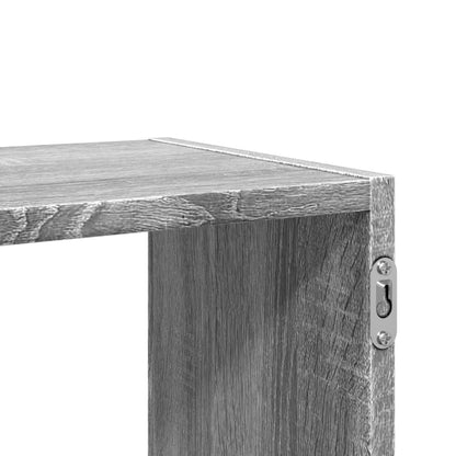 vidaXL Étagère murale gris Sonoma 100x25x50 cm en bois d'ingénierie