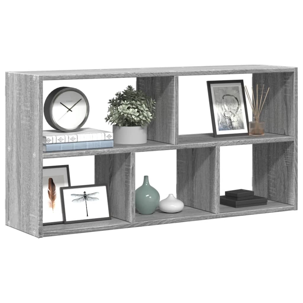 vidaXL Étagère murale gris Sonoma 100x25x50 cm en bois d'ingénierie
