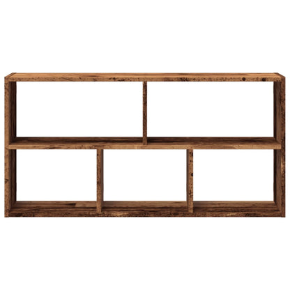 vidaXL Wandregal Altholz-Optik 100x25x50 cm Holzwerkstoff