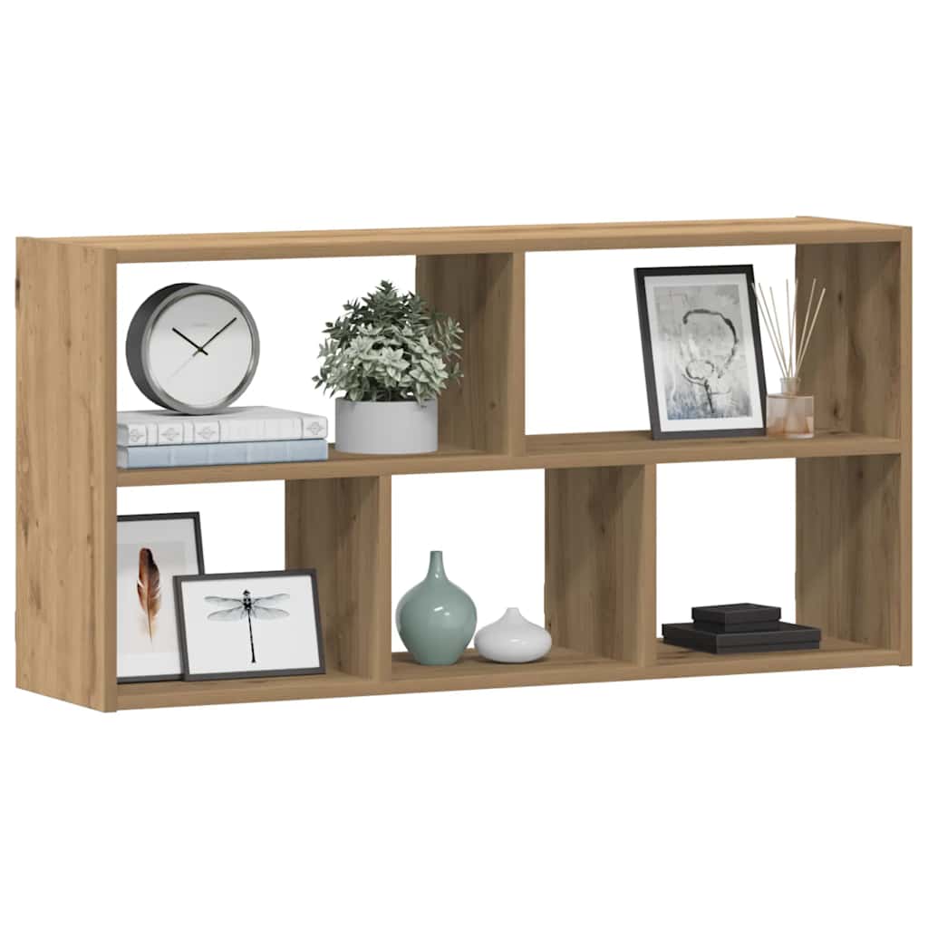 vidaXL Étagère murale chêne artisan 100x25x50 cm bois d'ingénierie