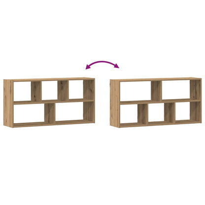 vidaXL Étagère murale chêne artisan 100x25x50 cm bois d'ingénierie