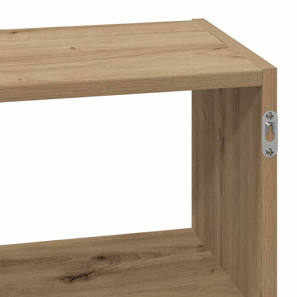 vidaXL Étagère murale chêne artisan 100x25x50 cm bois d'ingénierie