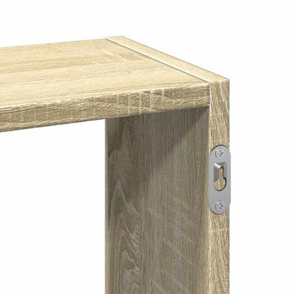 vidaXL Étagère murale chêne Sonoma 159x18x66 cm bois d'ingénierie