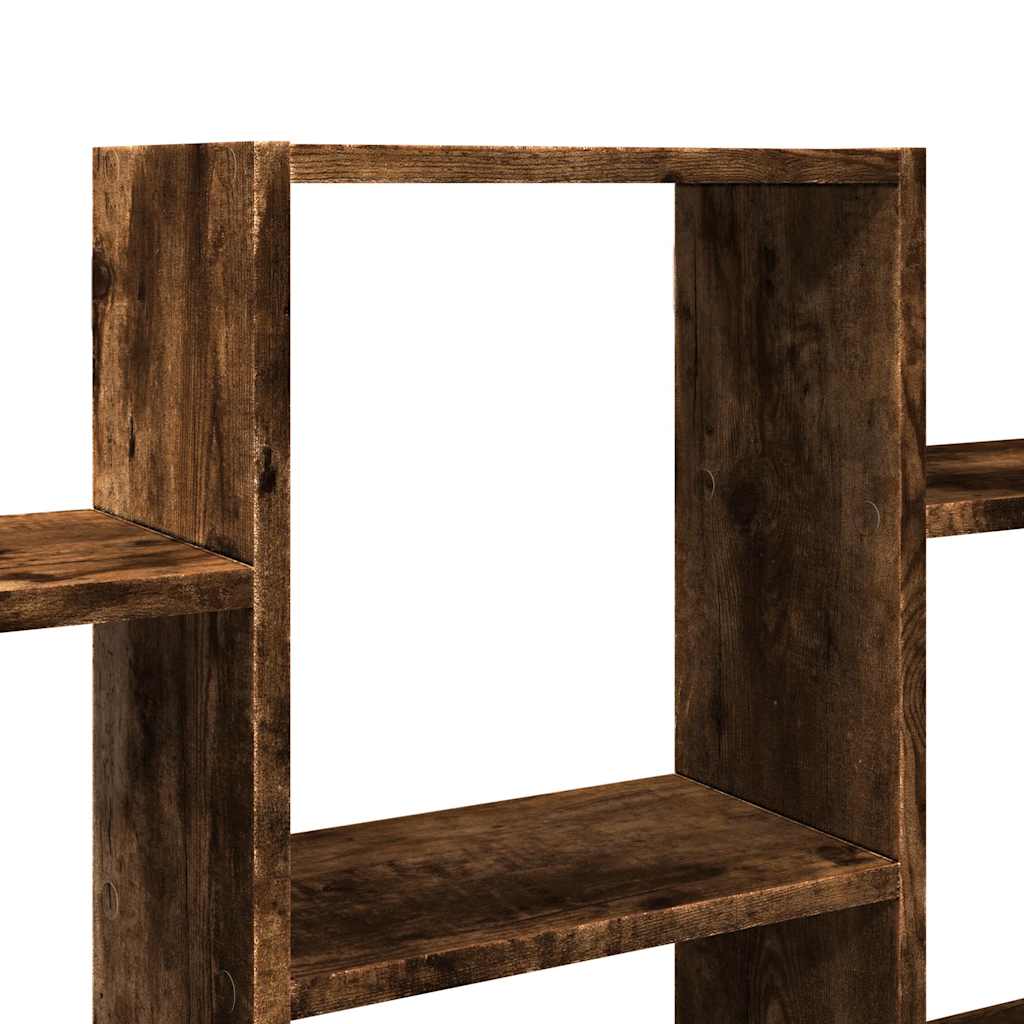 vidaXL Wandregal Räuchereiche 159x18x66 cm Holzwerkstoff