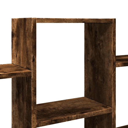 vidaXL Wandregal Räuchereiche 159x18x66 cm Holzwerkstoff