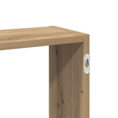 vidaXL Wandregal Artisan-Eiche 159x18x66 cm Holzwerkstoff