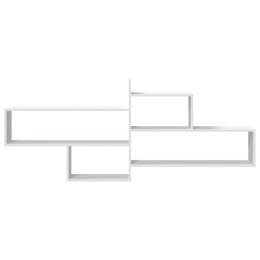 vidaXL Étagère murale Blanc 167,5x18x68 cm Bois d'ingénierie