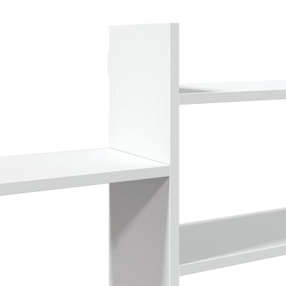 vidaXL Étagère murale Blanc 167,5x18x68 cm Bois d'ingénierie