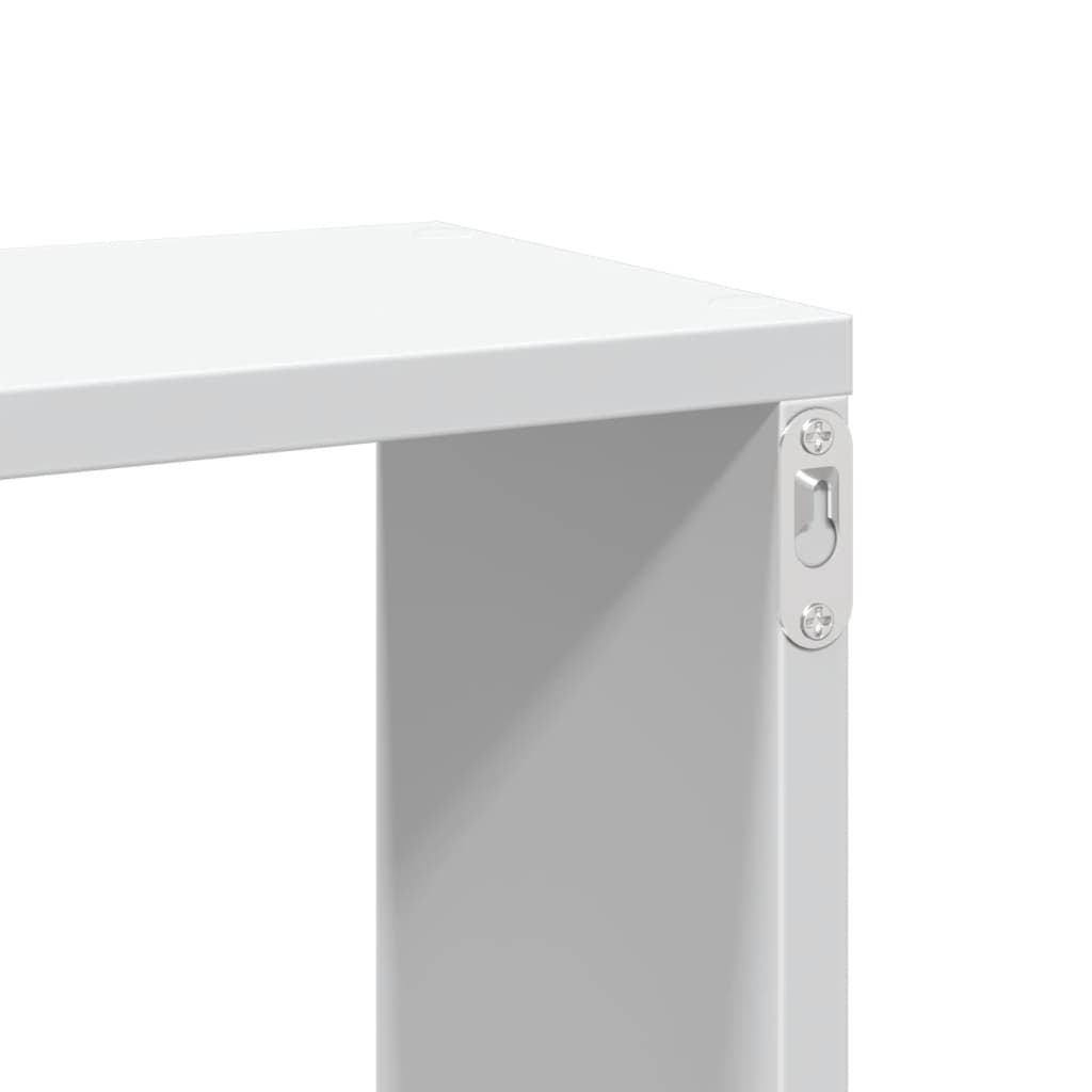 vidaXL Étagère murale Blanc 167,5x18x68 cm Bois d'ingénierie