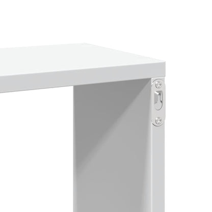 vidaXL Étagère murale Blanc 167,5x18x68 cm Bois d'ingénierie