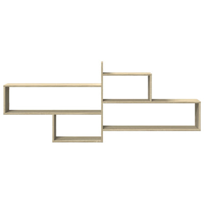 vidaXL Étagère murale chêne sonoma 167,5x18x68 cm bois d'ingénierie
