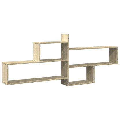 vidaXL Étagère murale chêne sonoma 167,5x18x68 cm bois d'ingénierie