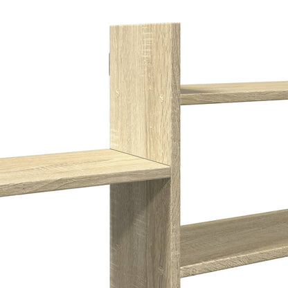 vidaXL Étagère murale chêne sonoma 167,5x18x68 cm bois d'ingénierie