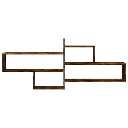 vidaXL Wandregal Räuchereiche 167,5x18x68 cm Holzwerkstoff