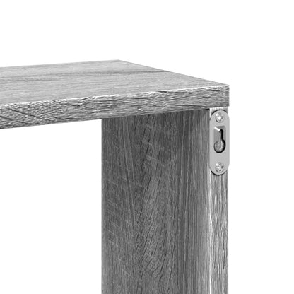 vidaXL Étagère murale gris Sonoma 167,5x18x68 cm, aggloméré