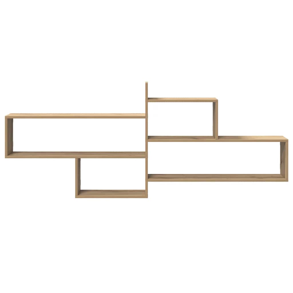 vidaXL Étagère murale Chêne Artisan 167,5x18x68 cm Bois d'ingénierie