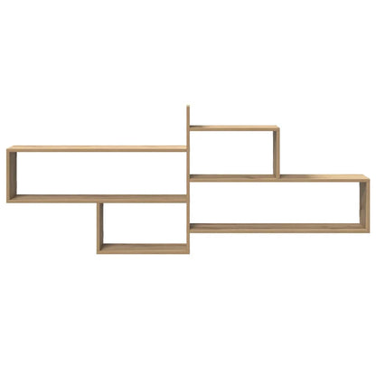 vidaXL Étagère murale Chêne Artisan 167,5x18x68 cm Bois d'ingénierie