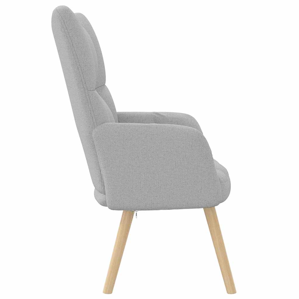 vidaXL Relaxsessel Wolkengrauer Stoff