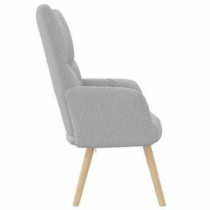 vidaXL Relaxsessel Wolkengrauer Stoff