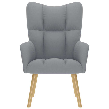 Relaxsessel Hellgrau Stoff