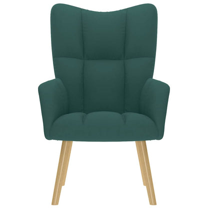 Relaxsessel Dunkelgrün Stoff