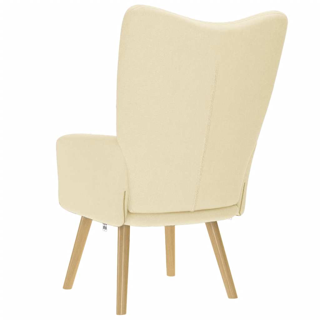 Relaxsessel Creme Stoff