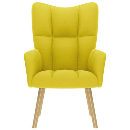 Relaxsessel Hellgelber Stoff