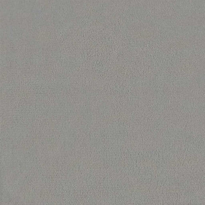 Relaxsessel mit Hocker Hellgrau Samt