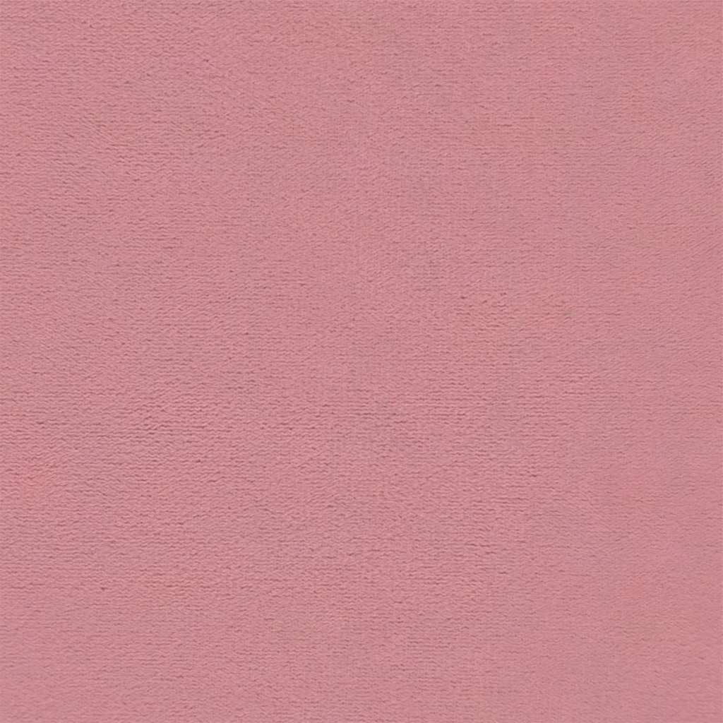 vidaXL Relaxsessel mit Hocker Rosa Samt