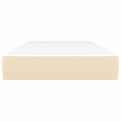 Taschenfederkernmatratze für Kinder Mittel Creme 80x160 cm Stoff