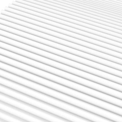 Schaumstoffmatratze Weiß 90x220 cm Härtegrad H2 H3